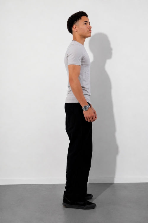 MMS Furr Slim Fit Tee (Stone Grey)